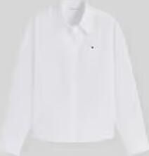 Tommy Hilfiger regular fit blouse met lange mouwen van puur katoen - Foto 2