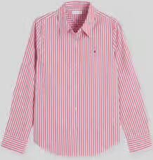Tommy Hilfiger regular fit blouse met lange mouwen van puur katoen - Foto 2