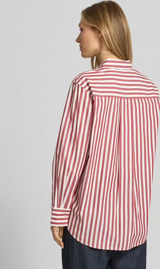 Tommy Hilfiger regular fit blouse met lange mouwen van puur katoen - Foto 4