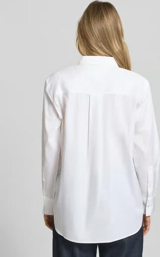 Tommy Hilfiger regular fit blouse met lange mouwen van puur katoen - Foto 3