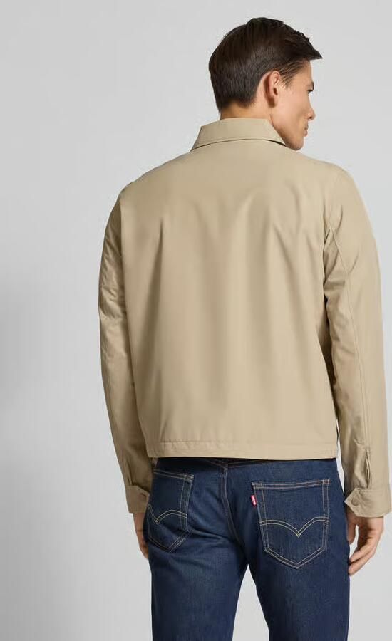 Tommy Hilfiger Regular fit blouson met platte kraag