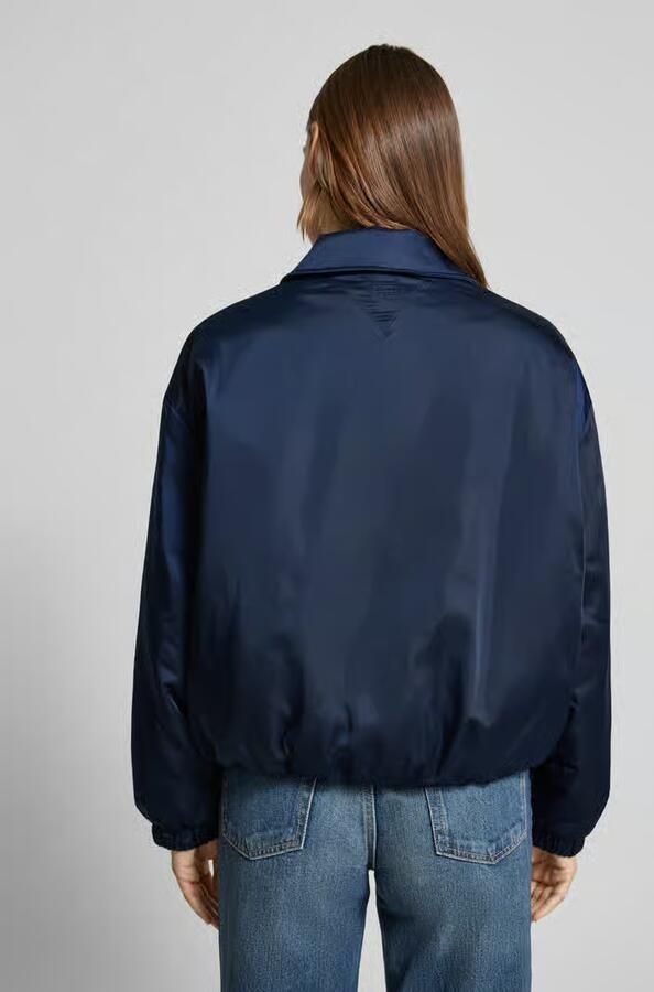 TOMMY HILFIGER Dames Jassen Padded Nylon Th Jacket Donkerblauw - Foto 5