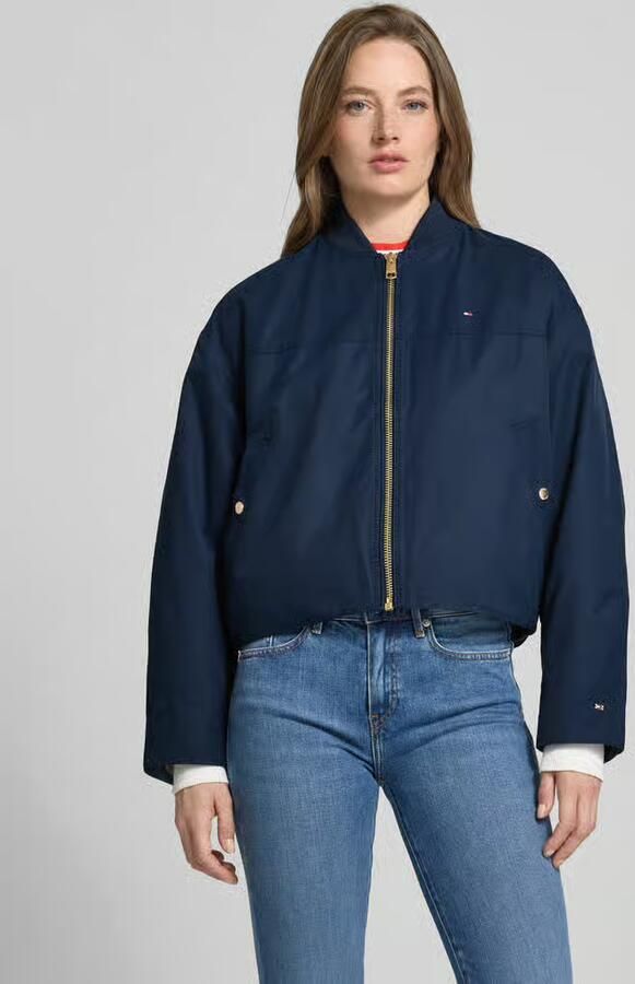 Tommy Hilfiger Regular fit bomberjack van katoenmix - Foto 6