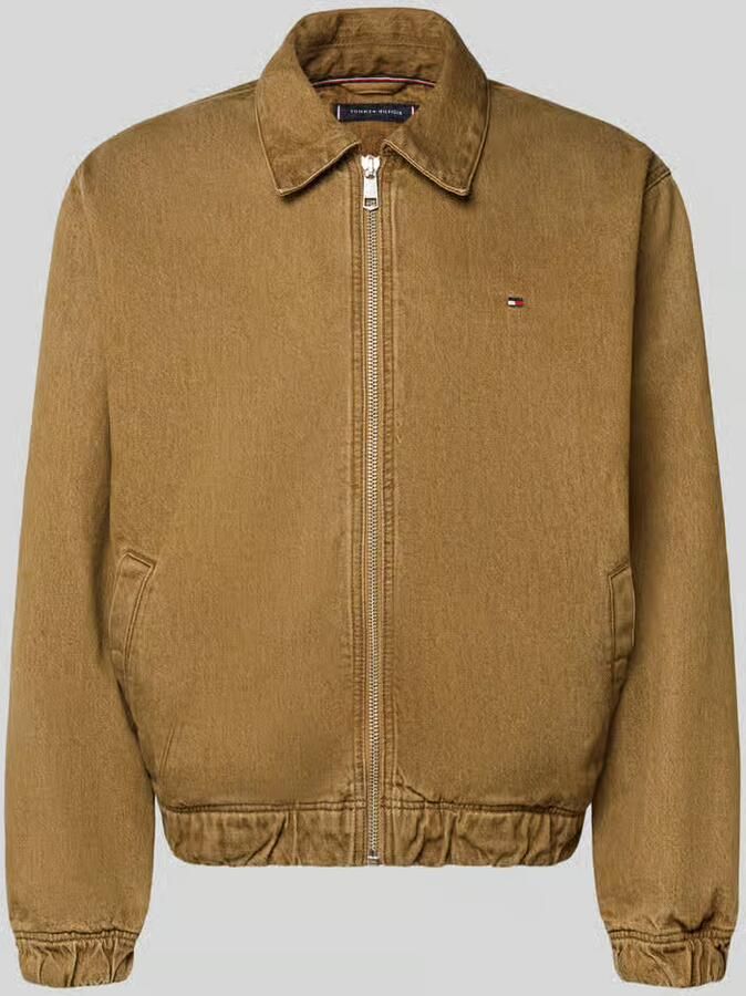 Tommy Hilfiger Regular fit bomberjack van puur katoen