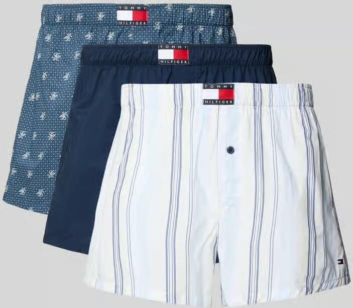 Tommy Hilfiger Regular fit boxershorts van puur katoen in set van 3 - Foto 2