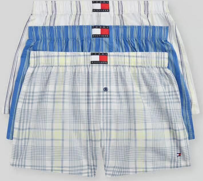 Tommy Hilfiger Regular fit boxershorts van puur katoen in set van 3 - Foto 2