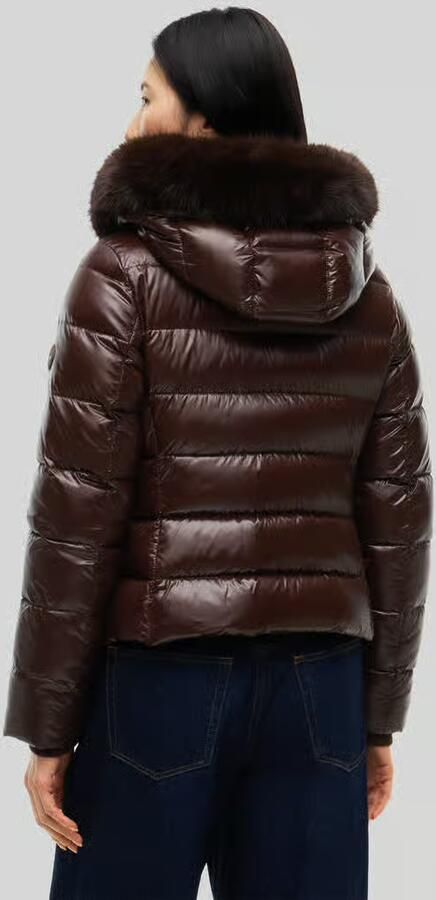 Tommy Hilfiger Regular fit buffer jacket met afneembare bontcapuchon - Foto 3