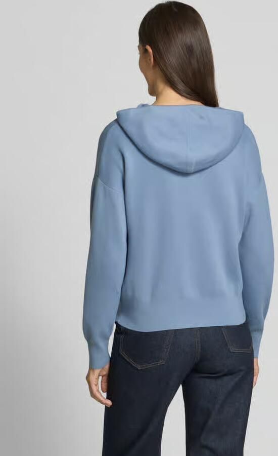 Tommy Hilfiger Regular fit cardigan van katoenmix