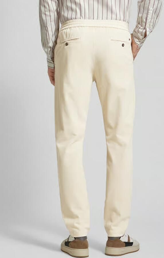 Tommy Hilfiger Regular fit chino met structuurmotief model 'HARLEM' - Foto 5