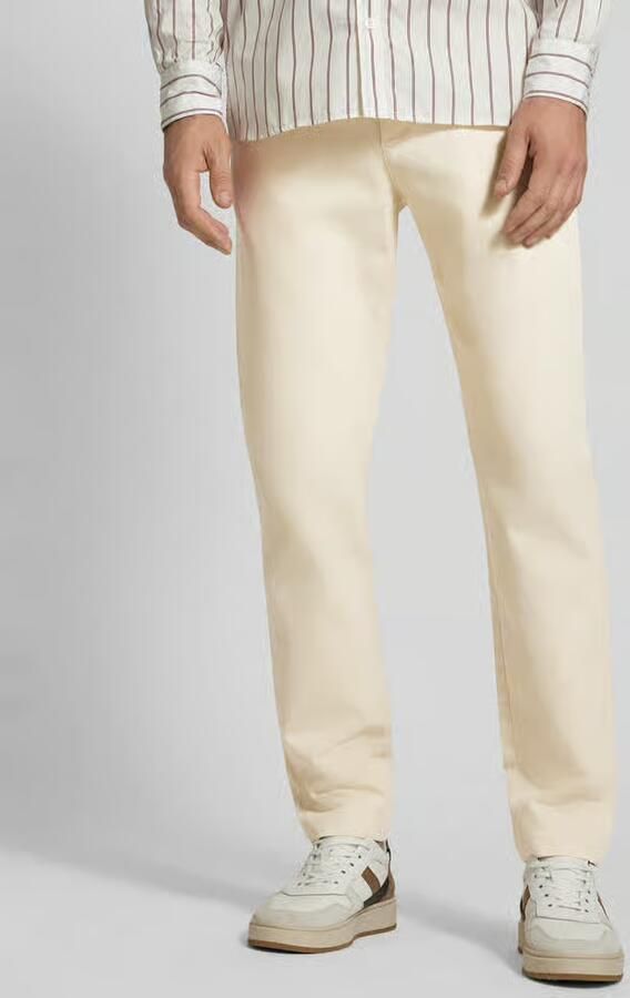 Tommy Hilfiger Regular fit chino met structuurmotief model 'HARLEM' - Foto 6