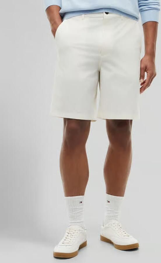Tommy Hilfiger regular fit chino-shorts met labelstitching - Foto 2