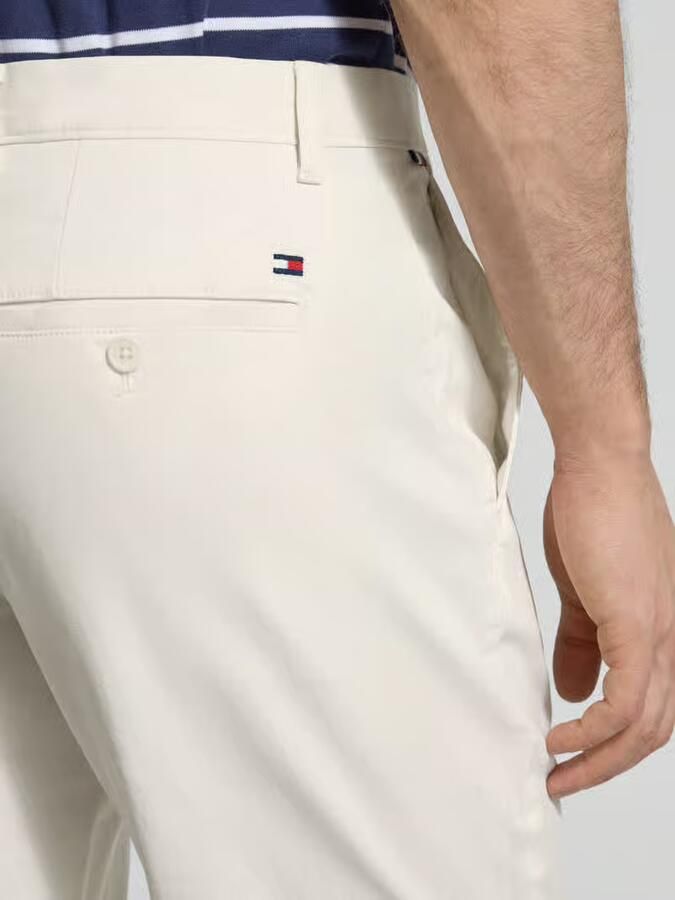 Tommy Hilfiger regular fit chino van katoenmix model 'Denton'