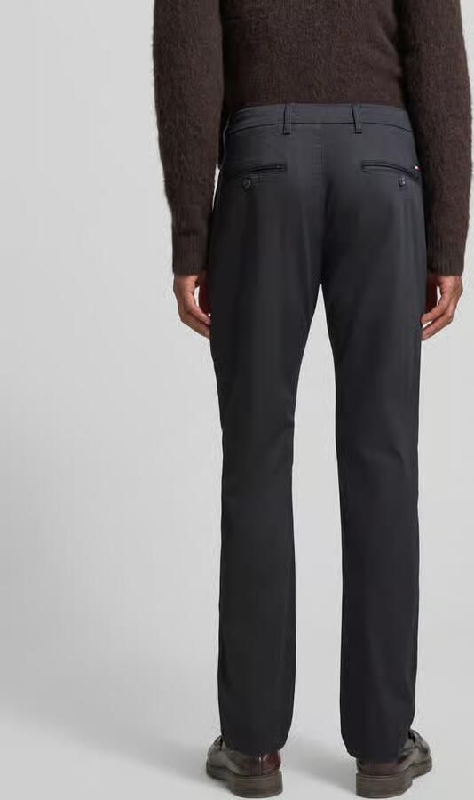 Tommy Hilfiger Regular fit chino van katoenmix model 'DENTON'