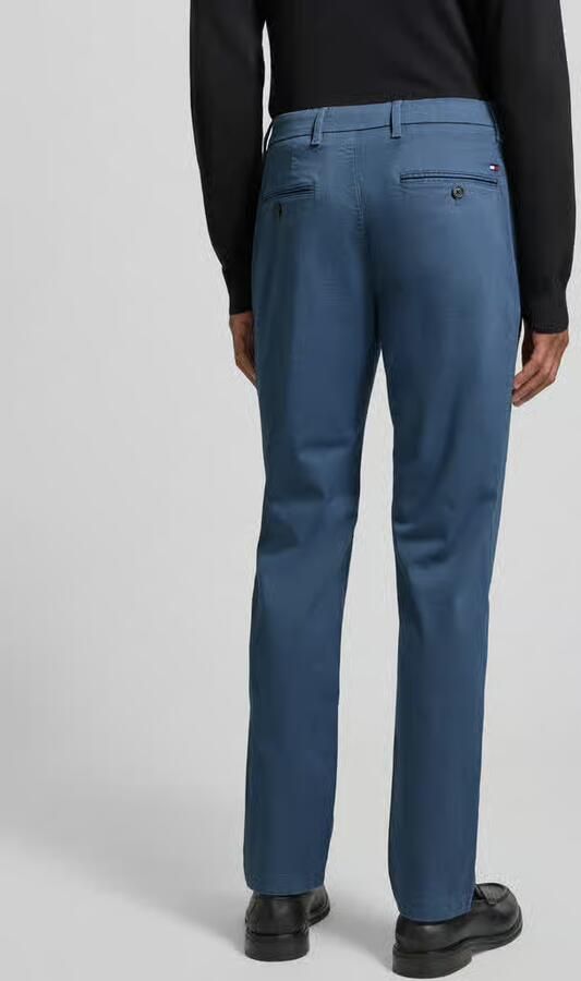Tommy Hilfiger Regular fit chino van katoenmix model 'DENTON'