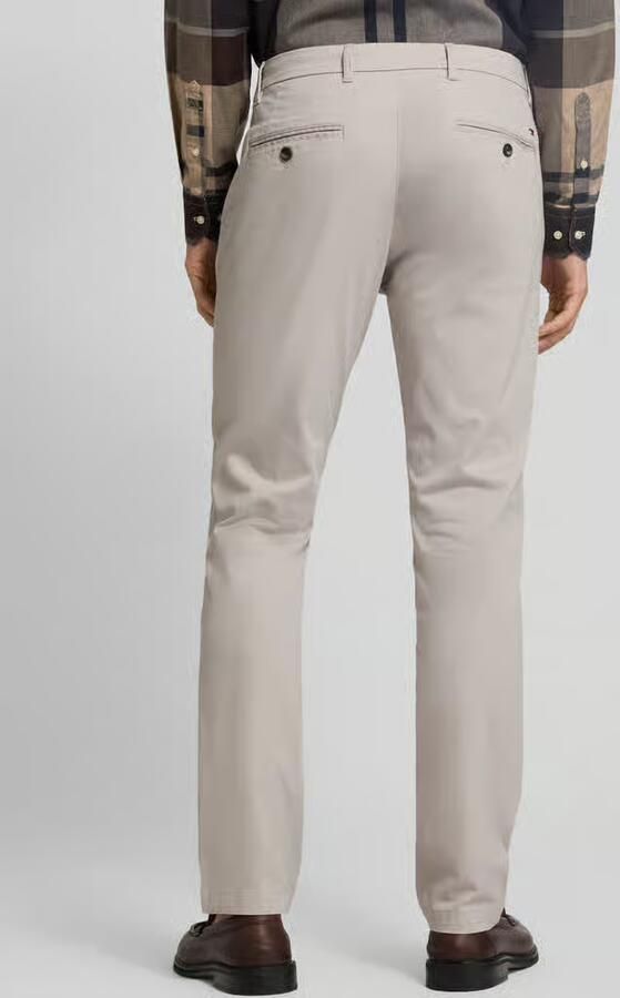 Tommy Hilfiger Regular fit chino van katoenmix model 'DENTON' - Foto 3