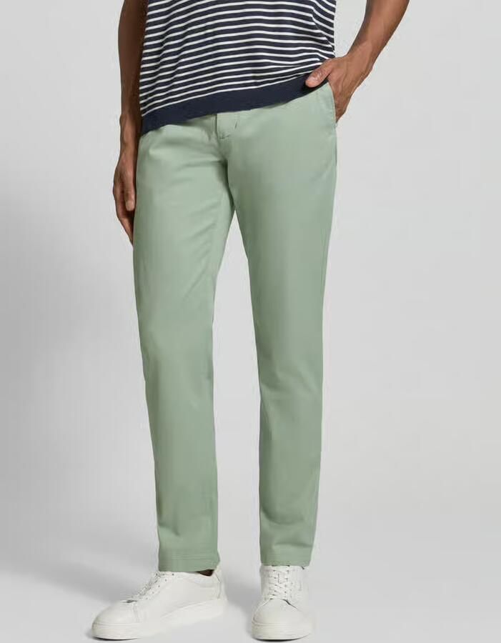 Tommy Hilfiger regular fit chino van katoenmix model 'Denton' - Foto 2