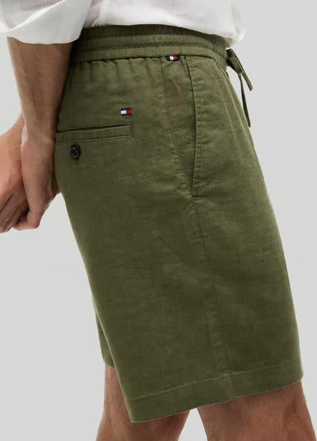 TOMMY HILFIGER Heren Broeken Dover 8 Po Sorona Linen 2 2 Olijf - Foto 5