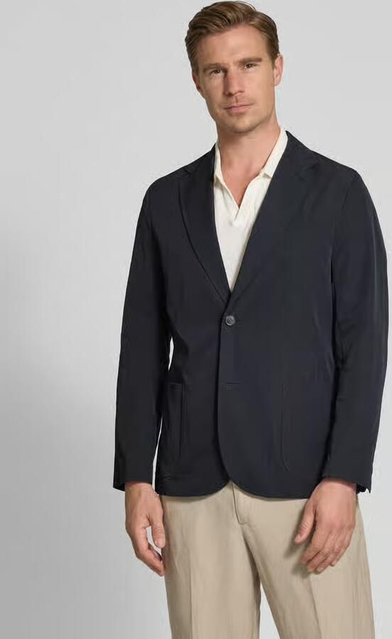 Tommy Hilfiger Regular fit colbert van gestructureerd materiaal - Foto 2