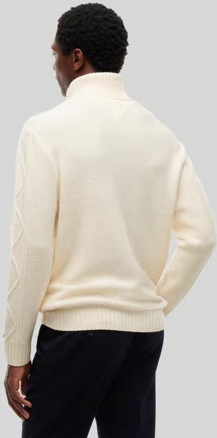 Tommy Hilfiger Regular fit coltrui van mix van wol en kasjmier - Foto 2