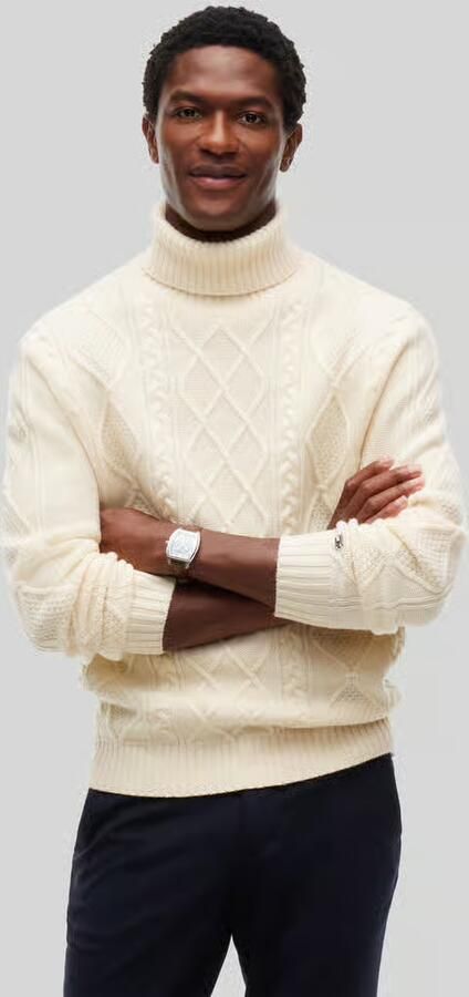 Tommy Hilfiger Regular fit coltrui van mix van wol en kasjmier - Foto 3