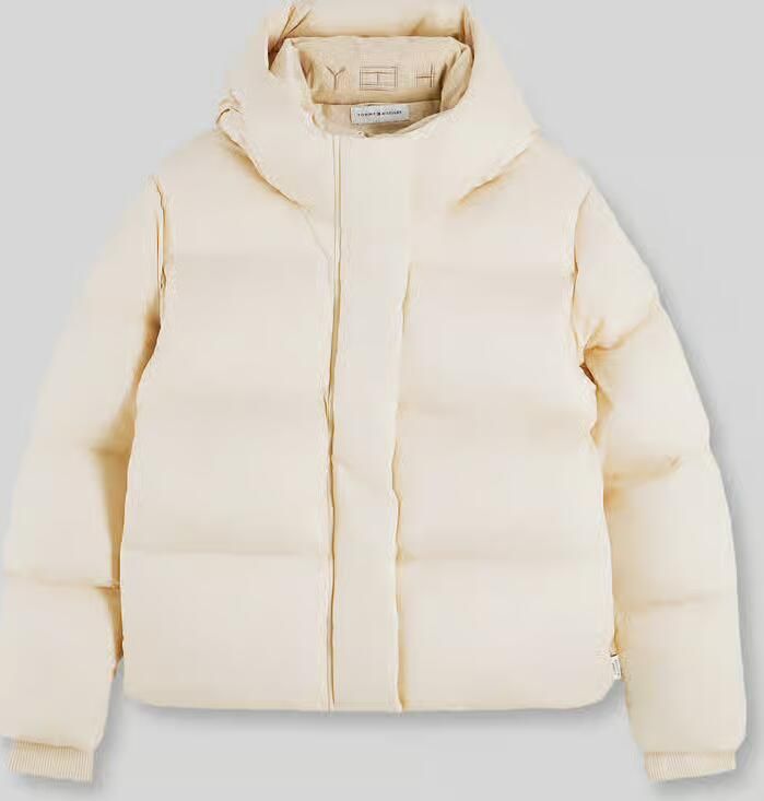 Tommy Hilfiger Regular fit donsjack met capuchon