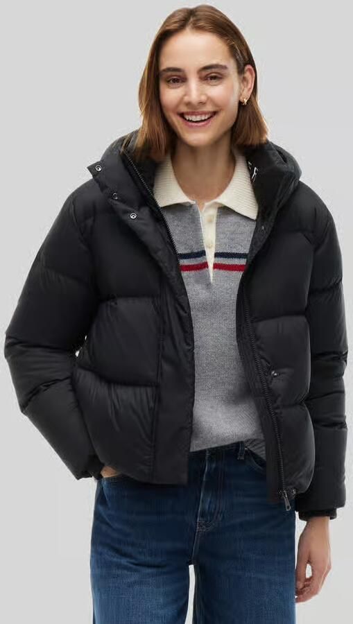 Tommy Hilfiger Regular fit donsjack met capuchon - Foto 2