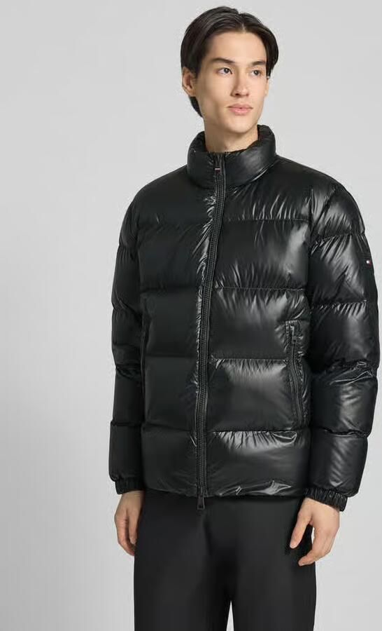 Tommy Hilfiger Regular fit donsjack met doorgestikte naden - Foto 2