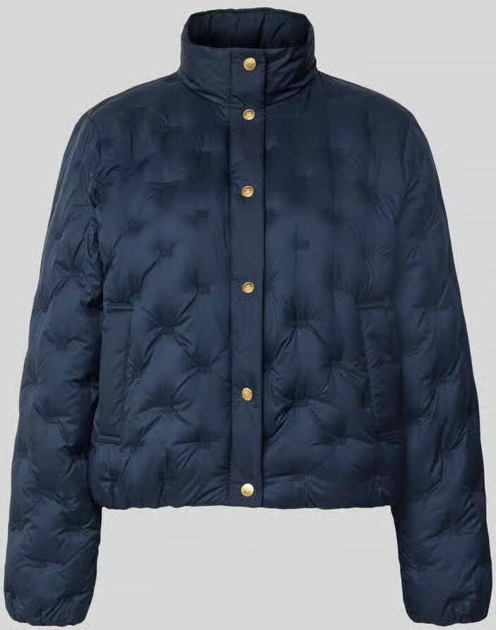 Tommy Hilfiger regular fit donsjack met gestikt logo