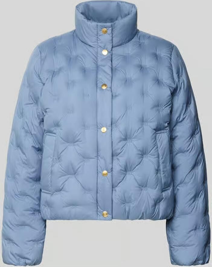 Tommy Hilfiger regular fit donsjack met gestikt logo
