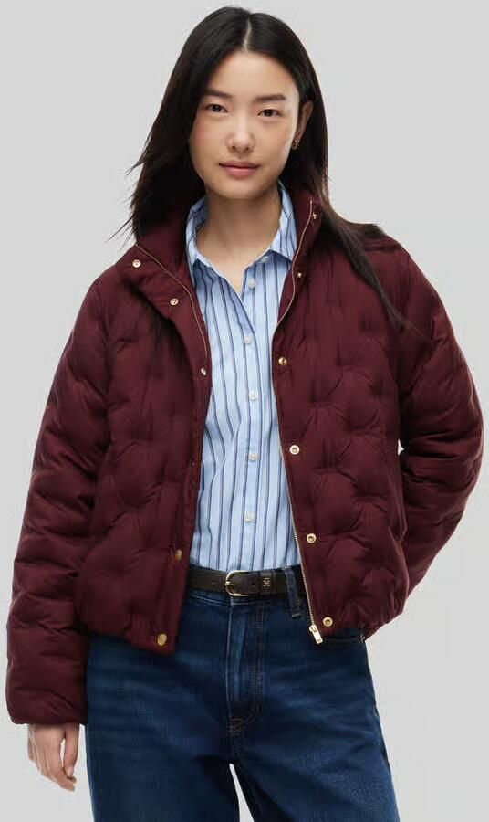 Tommy Hilfiger regular fit donsjack met gestikt logo - Foto 2