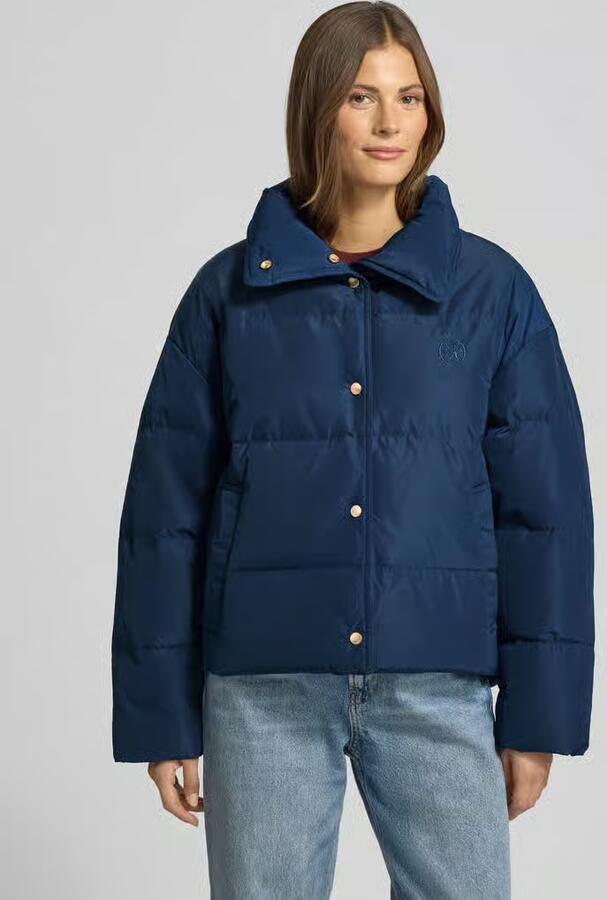 Tommy Hilfiger Regular fit donsjack met labelstitching