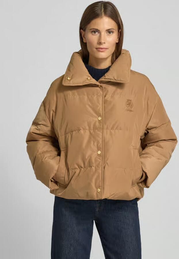 Tommy Hilfiger Regular fit donsjack met labelstitching - Foto 2