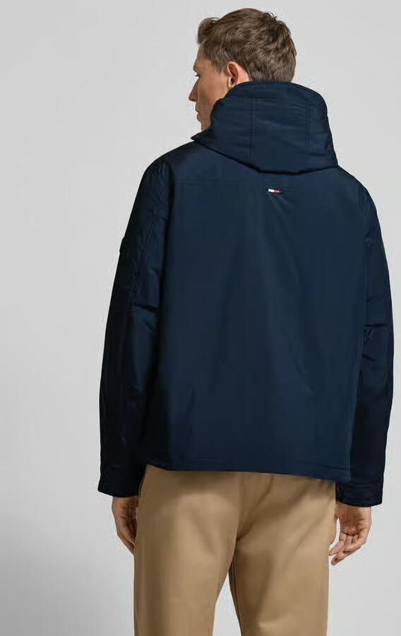 Tommy Hilfiger Regular fit functioneel jack met capuchon