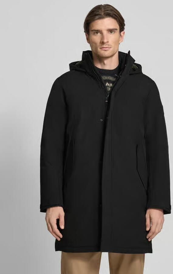 Tommy Hilfiger Regular fit functionele lange jas met capuchon - Foto 2