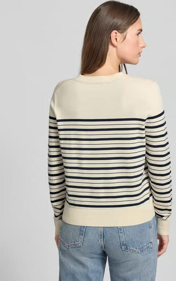 Tommy Hilfiger Regular fit gebreid jack van katoenmix