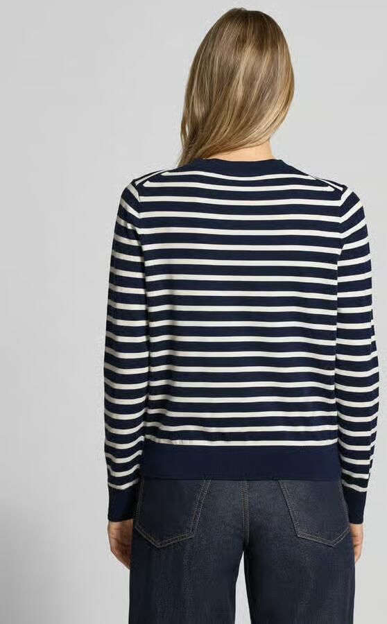 Tommy Hilfiger regular fit gebreid jack van katoenmix - Foto 4