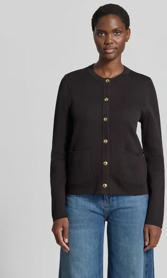 Tommy Hilfiger Regular fit gebreid jack van katoenmix - Foto 2