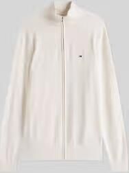 Tommy Hilfiger regular fit gebreid jack van puur katoen - Foto 5