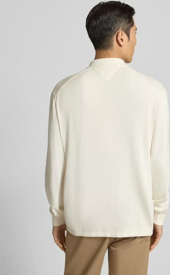 Tommy Hilfiger Regular fit gebreid jack van puur katoen