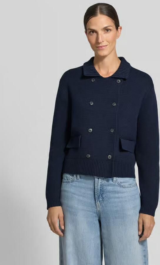Tommy Hilfiger Regular fit gebreid jack van puur katoen - Foto 3