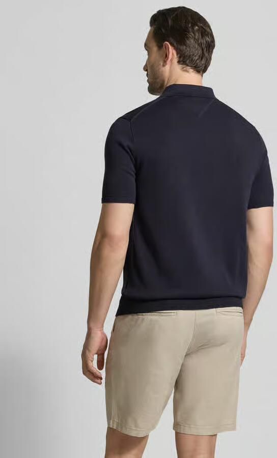 Tommy Hilfiger regular fit gebreid poloshirt van puur katoen - Foto 10
