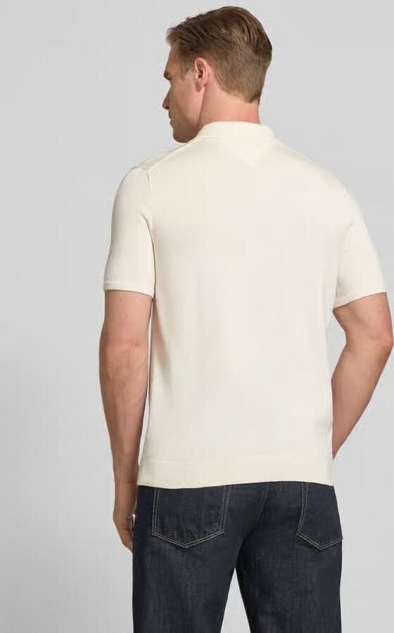 Tommy Hilfiger regular fit gebreid poloshirt van puur katoen - Foto 7