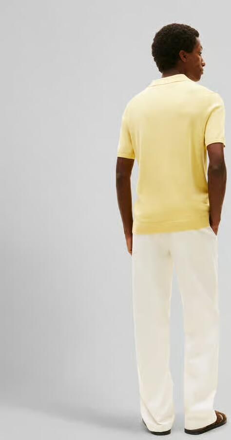 Tommy Hilfiger regular fit gebreid poloshirt van puur katoen