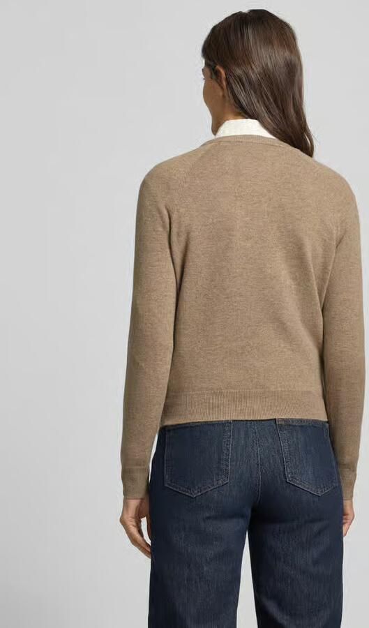 Tommy Hilfiger Regular fit gebreide pullover van een mix van wol en kasjmier