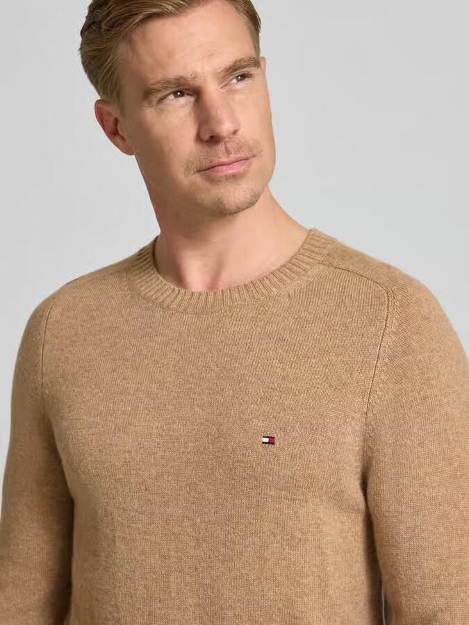 Tommy Hilfiger Regular fit gebreide pullover van het fijnste wol - Foto 8