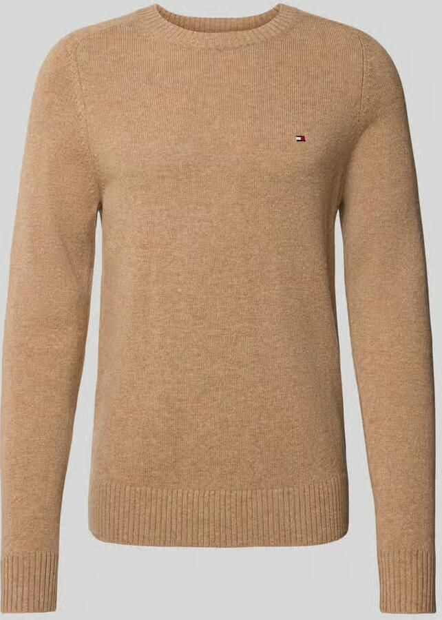 Tommy Hilfiger Regular fit gebreide pullover van het fijnste wol - Foto 10