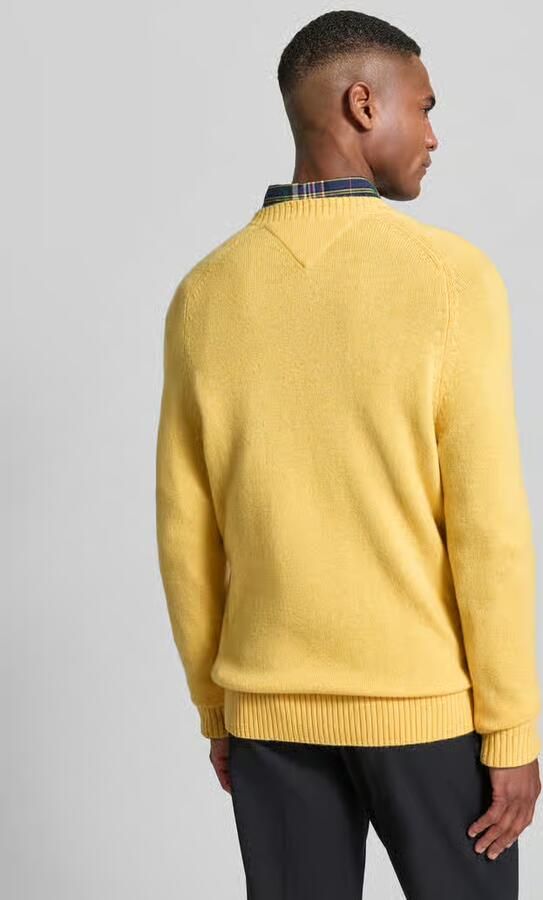 Tommy Hilfiger Regular fit gebreide pullover van het fijnste wol