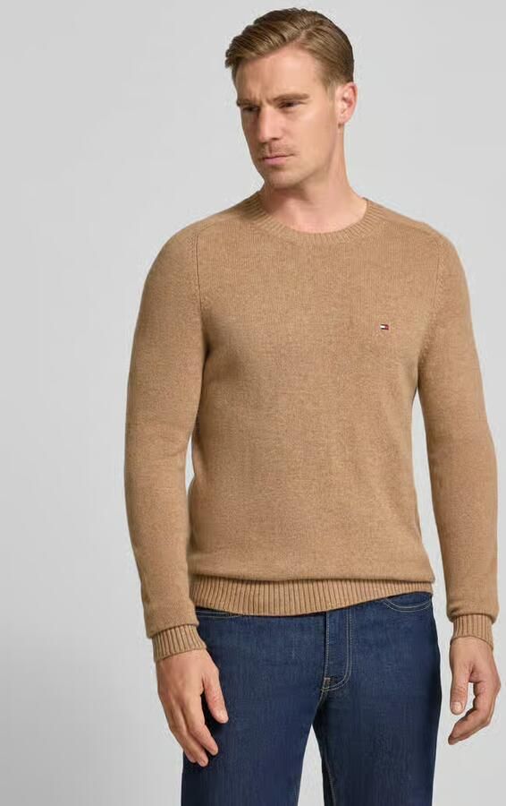 Tommy Hilfiger Regular fit gebreide pullover van het fijnste wol - Foto 13