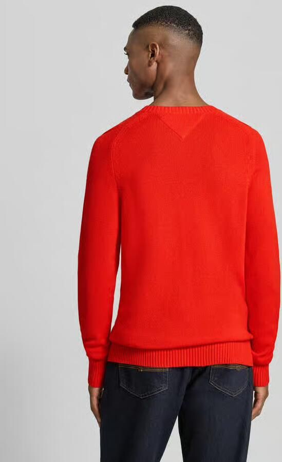 Tommy Hilfiger Regular fit gebreide pullover van het fijnste wol