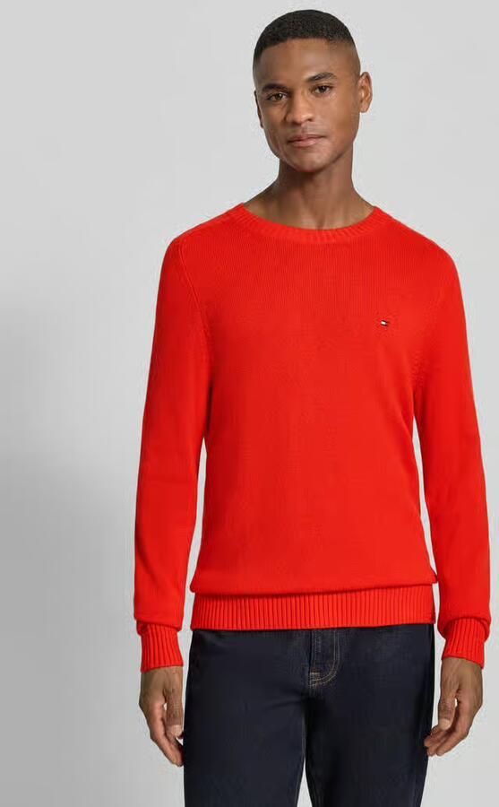 Tommy Hilfiger Regular fit gebreide pullover van het fijnste wol - Foto 2